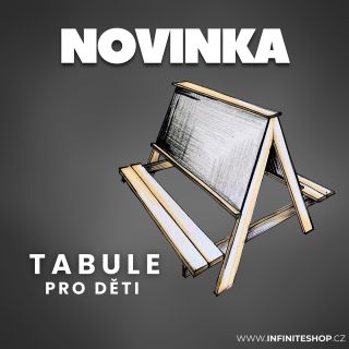 Tabule pro děti 🎨👩🏻‍🏫 Místo malířského stojanu - tabule. Místo barev - křídy. Investujte do zábavy a vzdělávání svých dětí...