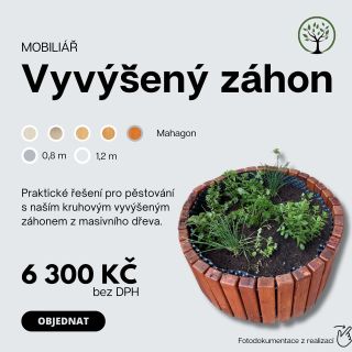 Kruhový vyvýšený záhon. 🪴 🔎 Tento designový záhon nejen krásně doplní vaši zahradu, ale také nabízí praktické řešení pro...
